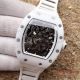 2018 Replica Richard Mille RM 11L Watch White Case rubber (2)_th.JPG